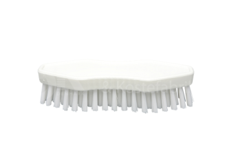 Щётка-скраб ручная FBK (180х60мм, жесткая, 30мм ворс, белый)