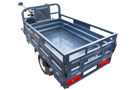 Трицикл электрический Rutrike Титан NEXT 2000 60V1500W (серый)