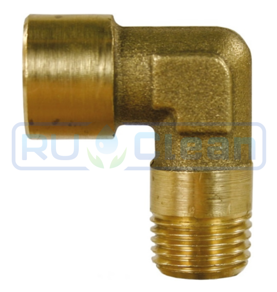 Переходник угловой 1/4г-1/4ш (150бар, латунь) TOR