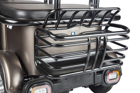 Трицикл электрический Rutrike Караван (коричневый)