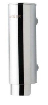 Диспенсер для мыла Nofer (цилиндрический, глянцевый)