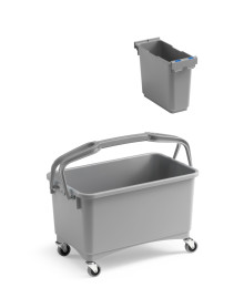 Набор TTS EROY E-07 (ведро 28 л, съемные модули, на колесах)