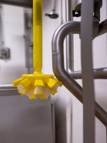 Щетка Vikan UST (190мм, жесткий, желтый)