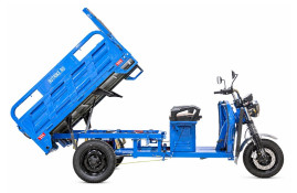 Трицикл электрический Rutrike Дукат NEXT 1500 (72V, 1500W, серый)