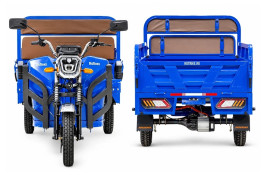 Трицикл электрический Rutrike Дукат NEXT 1500 (72V, 1500W, серый)