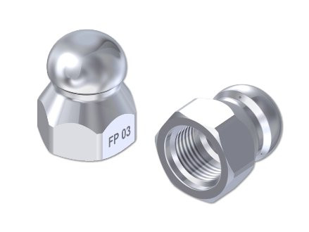 Форсунка каналопромывочная PA ST3 (040, 1/4"г, 3отв, бой назад)