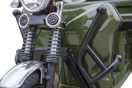 Трицикл электрический Rutrike D4 NEXT PRO 1800 (серый)