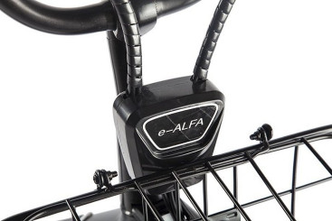 Электровелосипед GREEN CITY e-ALFA GL (черный)