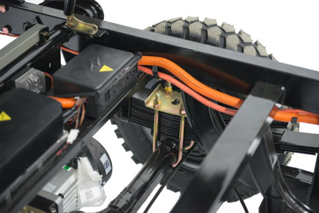 Трицикл электрический Rutrike Фактор ЛАЙТ 2600 (60/72V, 2000W, серый) (025898-3136)