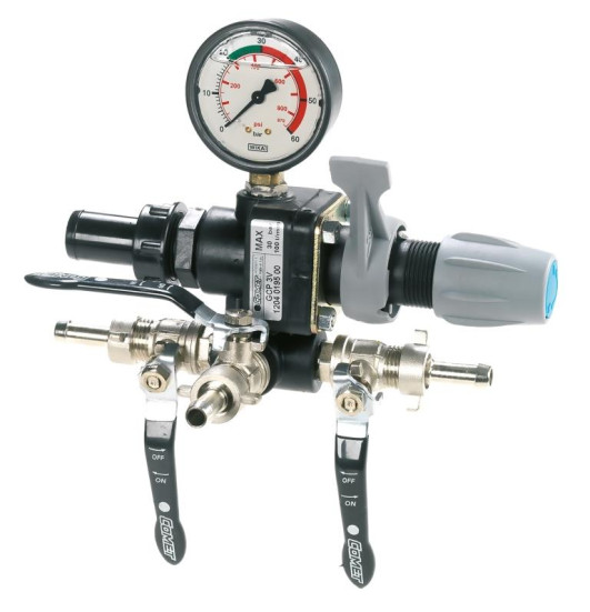 Узел управления Comet GCP 3V (20бар, 100л/мин, с манометром)