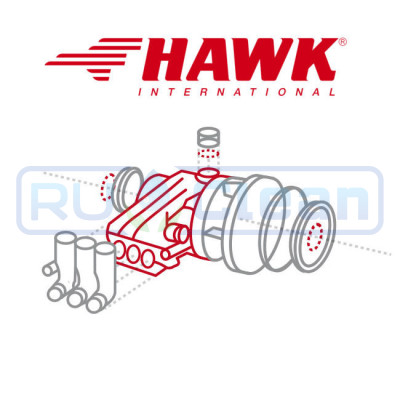 Комплект клапанов HAWK PXI (500бар)