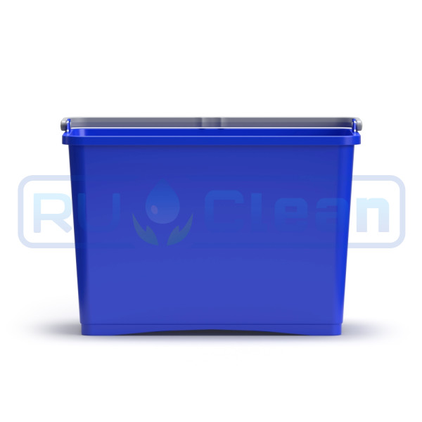 Ведро TTS (8л, ручка, без крышки, синий)