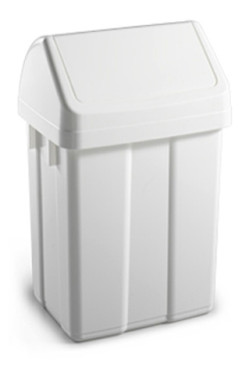 Ведро TTS MAX (12л, крышка маятниковая, белый)