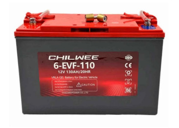 Тяговый аккумулятор Chilwee Battery 6-EVF-110A (12В, 124А/ч)