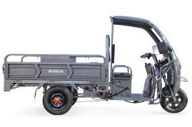 Трицикл электрический Rutrike D4 NEXT КАБИНА 1800 (черный)