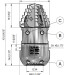 Форсунка каналопромывочная PA RR-TF (30, 3/4"г, вращ)