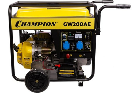 Генератор бензиновый сварочный CHAMPION GW200AE