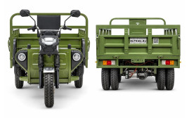 Трицикл электрический Rutrike Профи 2200 60V 1800х2W (серый)