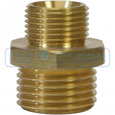 Переходник 1/2"ш-1/4"ш R+M (400бар, лат)