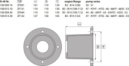 Колокол IPG ZF151 (H100-112, 130/87мм)