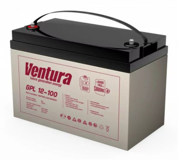 Тяговый аккумулятор Ventura GPL 12-100 (12В, 106Ач, AGM)