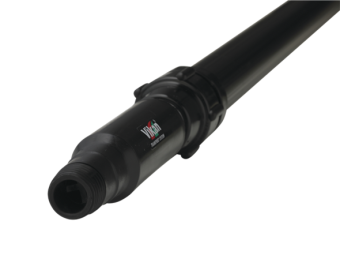 Ручка телескопическая Vikan (d31мм, подв. воды, черный)