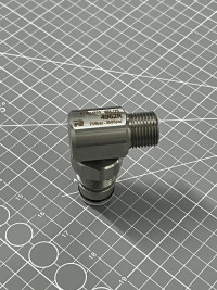 Переходник угловой 1/2ш-ш (нерж, вращ) RAMEX