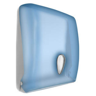 Диспенсер для бумажных полотенец Nofer 04020.T (синий) (04020.T)