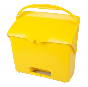 Совок FBK (с крышкой, желтый)