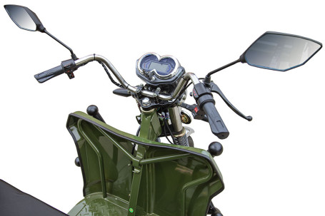 Трицикл электрический Rutrike D4 NEXT 1800 (синий)