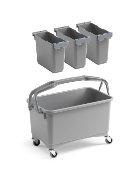 Набор TTS EROY E-09 (ведро 28 л, съемные модули, без колес)