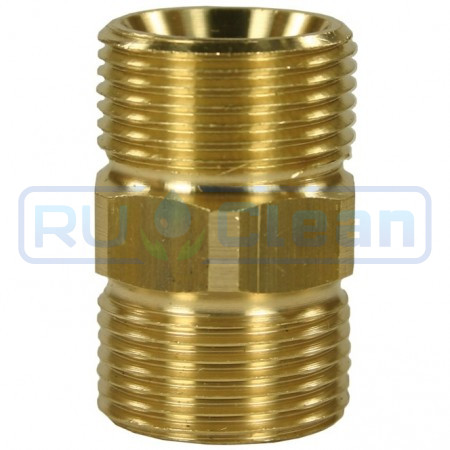 Переходник М22х1.5ш-М22х1.5ш (400бар, лат)