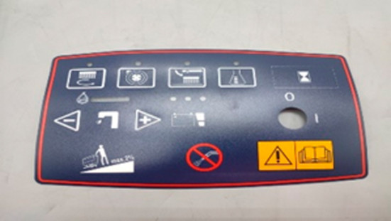 Декаль панели управления WilMart (E531 BD)