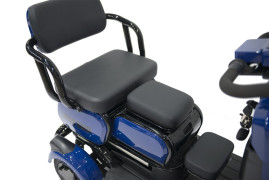 Трицикл электрический Rutrike Квадро (черный)