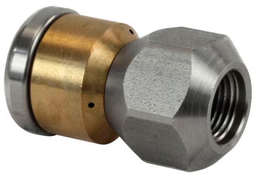 Форсунка каналопромывочная R+M ST-49.1 (045, 1/8"г, бой 3R, вращ)