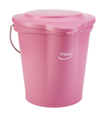 Крышка для ведра Vikan (розовый, 12л)