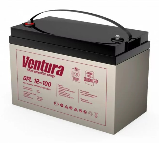 Тяговый аккумулятор Ventura GPL 12-120 (12В, 133Ач)