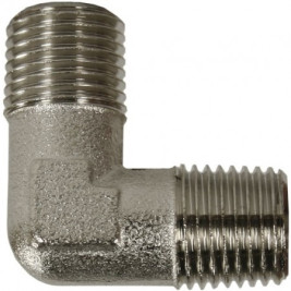 Переходник угловой 1/2"ш-1/2"ш (350бар, оцинк) Ramex