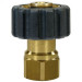 Переходник М22х1.5г-3/8"г  (400бар, лат/пласт) R+M