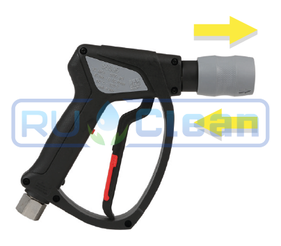 Пистолет высокого давления MTM SG35 (М22х1.5ш-Байонет KW нерж., 310бар)