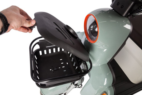 Трицикл электрический Rutrike Gelbert Beta (48/60V, 800W, бежевый) (0000256-3027)