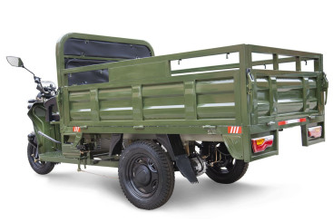 Трицикл электрический Rutrike D4 NEXT 1800 (серый)