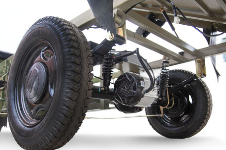 Трицикл электрический Rutrike D4 NEXT 1800 (серый)