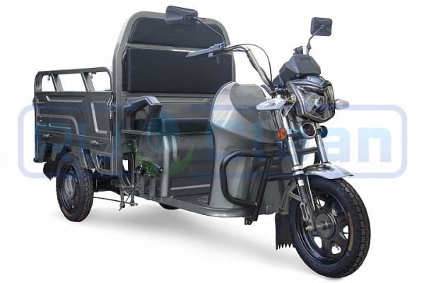 Трицикл электрический Rutrike Вояж К1 1200 60V800W (темно-серый)