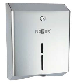 Диспенсер для бумажных полотенец Nofer 04010.B (глянцевый) (04010.B)