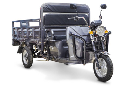 Трицикл электрический Rutrike D4 NEXT II 60V1500W (серый)