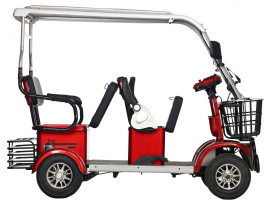 Трицикл электрический Rutrike Хара (белый)