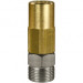Переходник М22х1.5ш-1/4"г (350бар, нерж/лат, вращ, тип ST-301) R+M