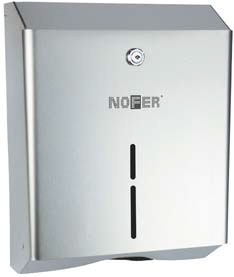 Диспенсер для бумажных полотенец Nofer 04010.S (матовый) (04010.S)
