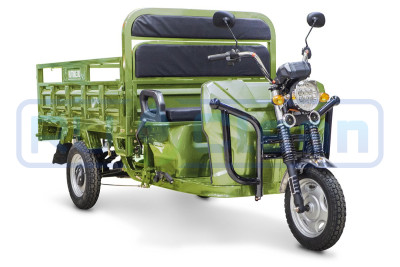Трицикл электрический Rutrike D4 NEXT II 60V1500W (зеленый)